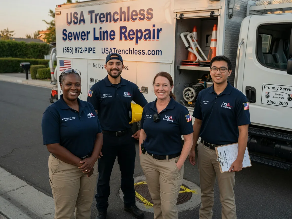 Sewer Line Repair company in Colcord, OK